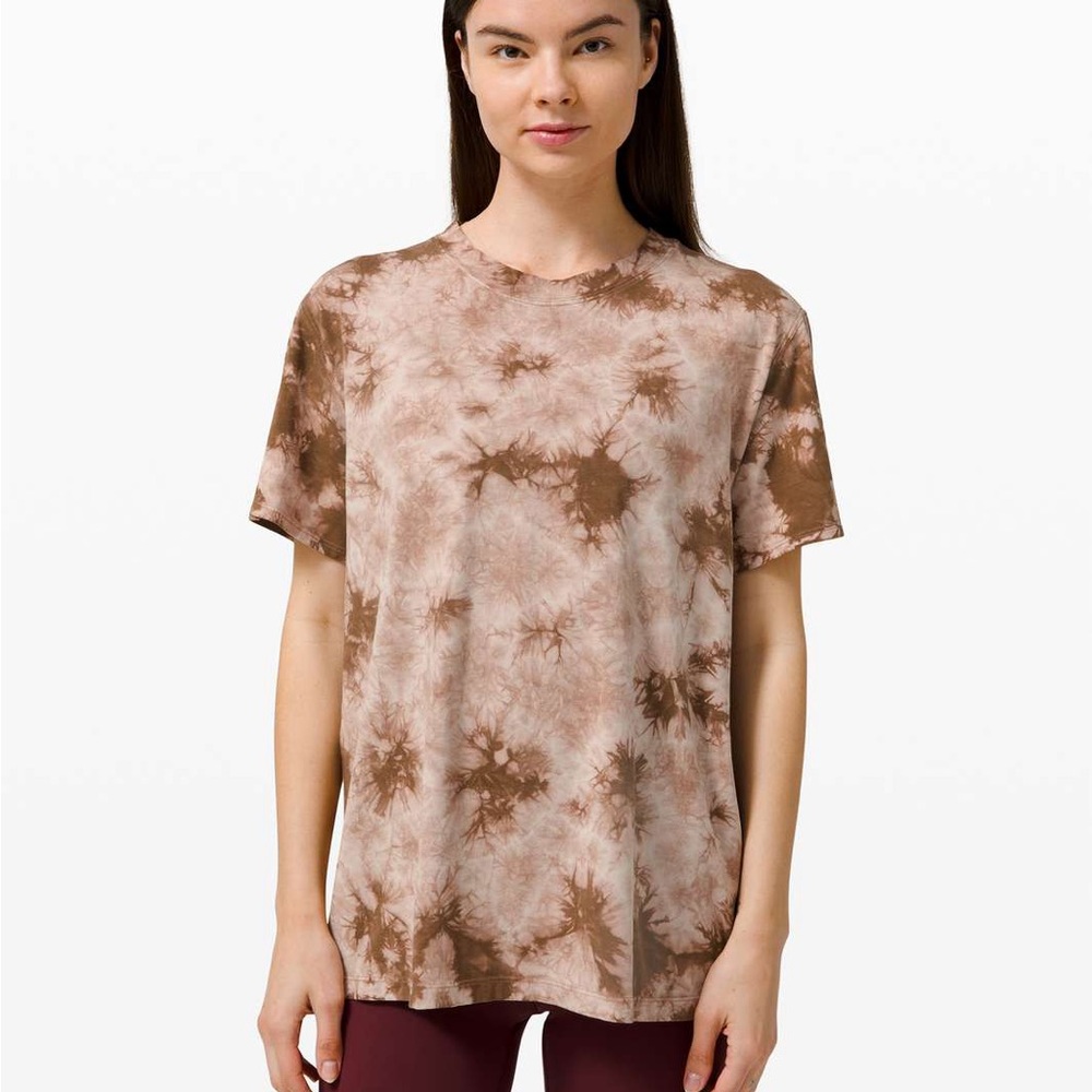 lululemon Lululemon All Yours Short Sleeve Tee Earth Dye Clay*